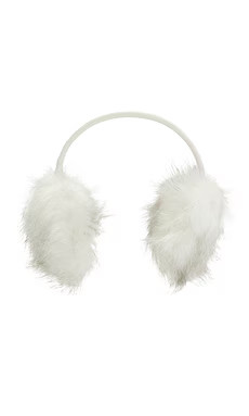 Unreal Fur All Ears Earmuffs in Swiss White from Revolve.com | Revolve Clothing (Global)
