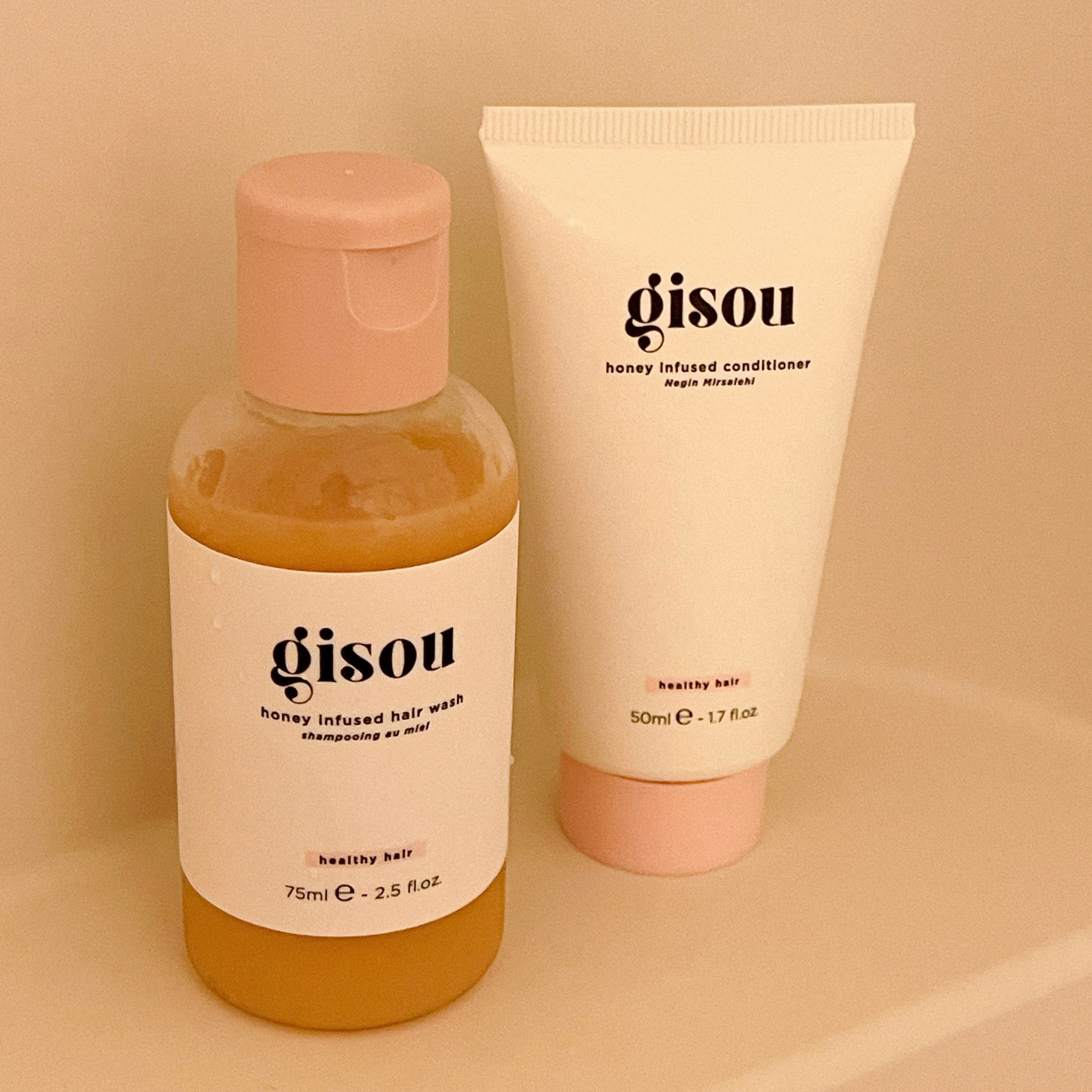 My new fav shampoo & conditioner 🫧🫶🏼🧴
•
•
•
#gisou #gisoushampoo #gisouconditioner #cleanbeauty #beauty #cleanhaircare #haircare #honeyinfused

#LTKunder100 #LTKSeasonal #LTKbeauty