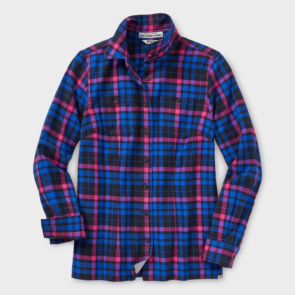 Women's Free Swingin' Flannel Shirt | Duluth Trading Company