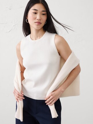 Ribbed Sweater Tank | Banana Republic Factory