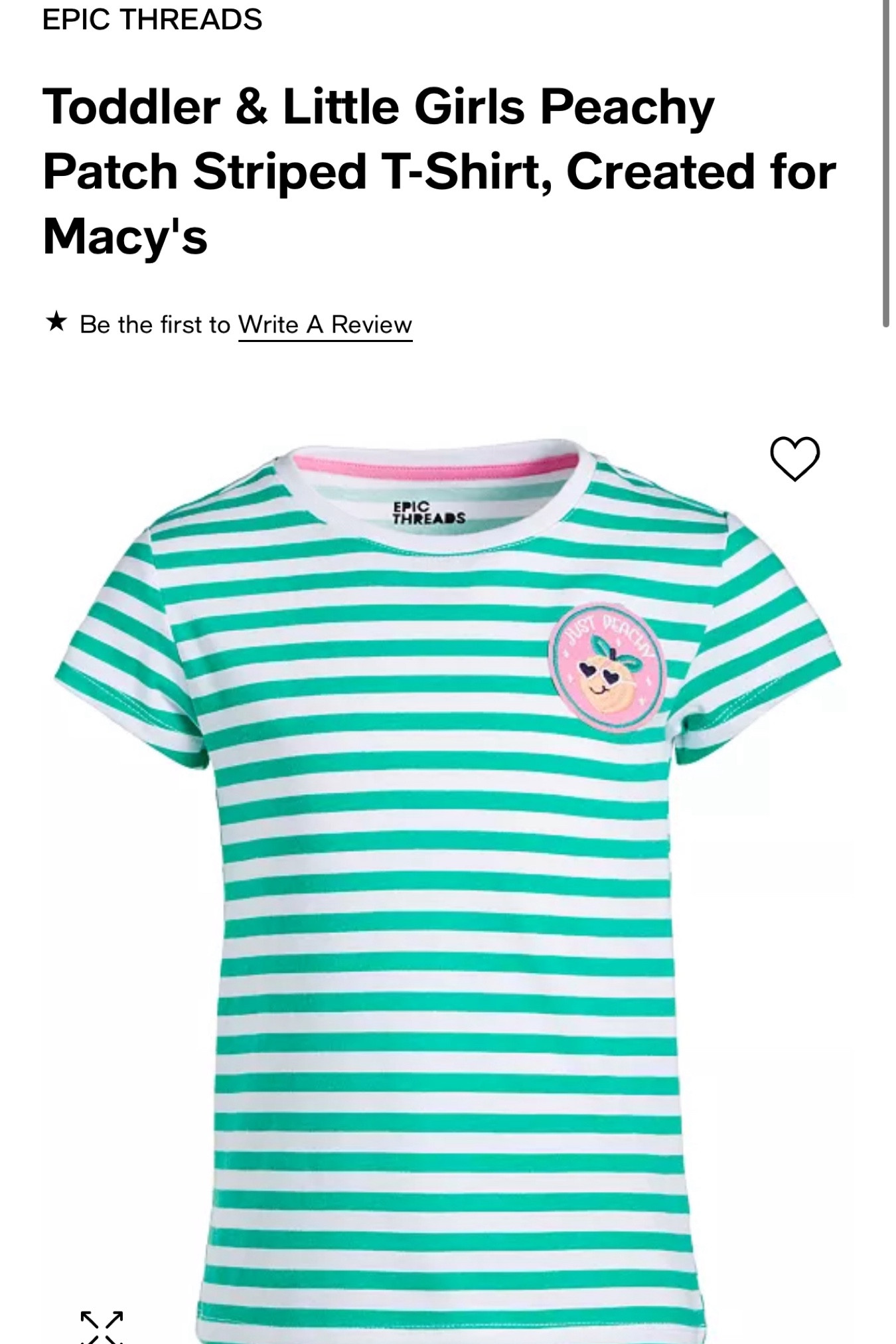 Striped t shirt 

#LTKBacktoSchool