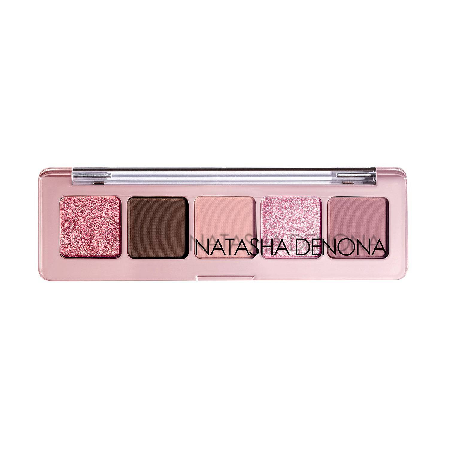 Mini Rose Palette – Cool Pink & Gold Duochrome 5‑Shade | Natasha Denona | Natasha Denona Makeup (US)