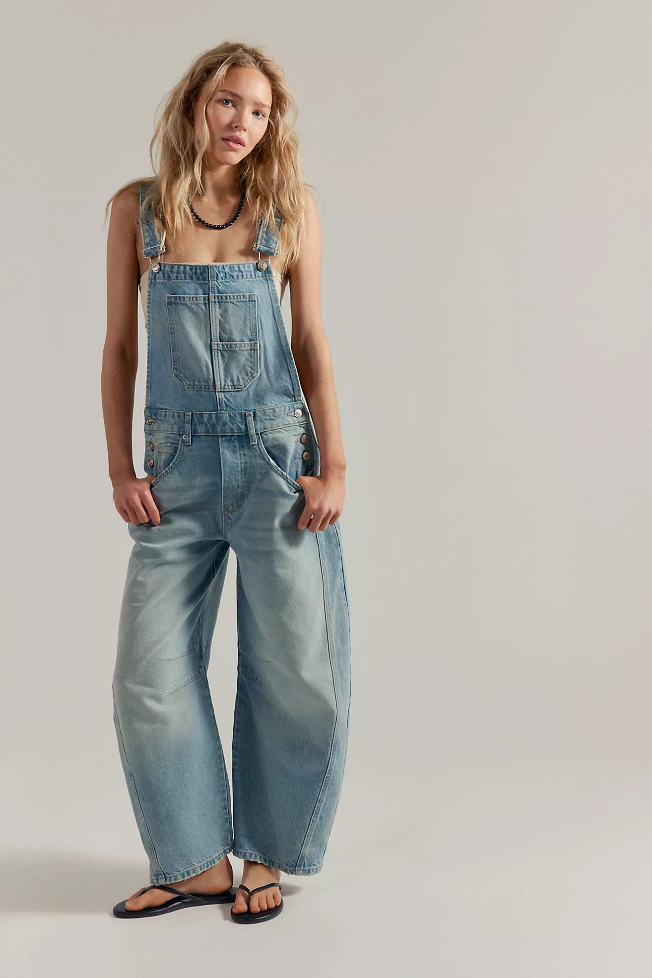 We The Free Good Luck Barrel Overalls | Free People (Global - UK&FR Excluded)