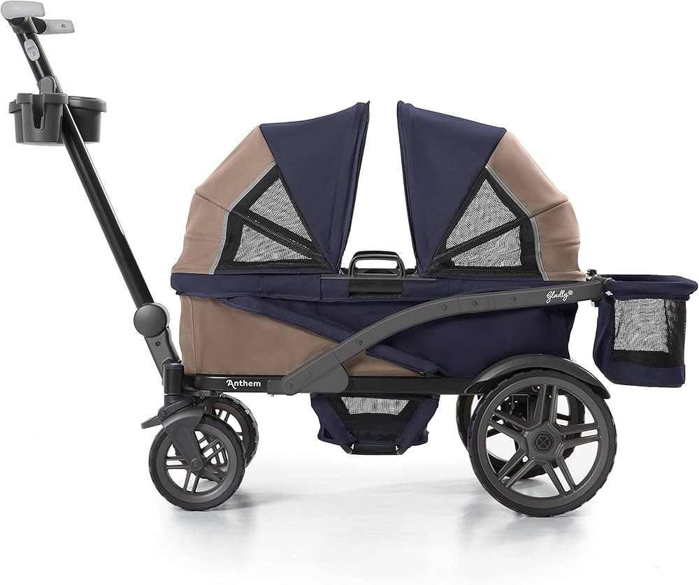 Anthem2 2-Seat All-Terrain Wagon Stroller with Easy Push and Pull, Removable XL Canopies, and Stu... | Amazon (US)