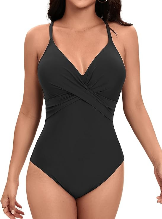 LAPHEE ROSE One Piece Swimsuit for Women Tummy Control Sexy One Piece Bathing Suit Ruched Swimwea... | Amazon (US)