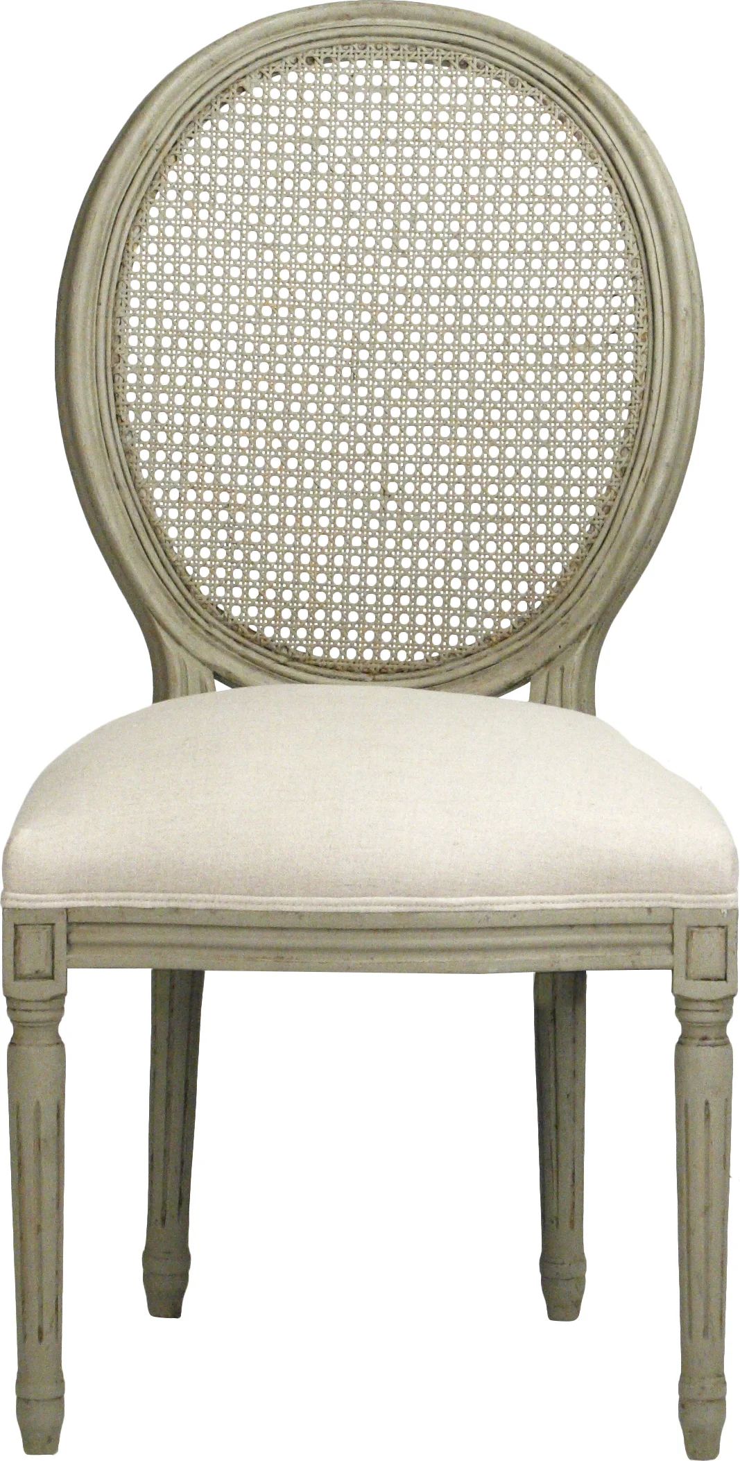 Asta Linen King Louis Back Side Chair | Wayfair Professional