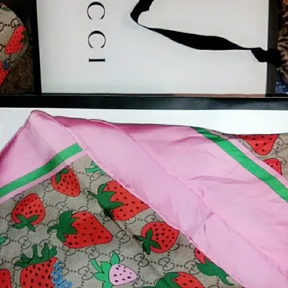 Gucci Sandles and matching scarf | Poshmark