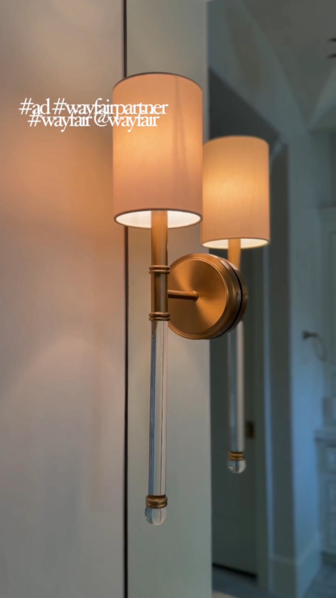 #ad ✨ @Wayfair is having its Epic Fall Sale 🍁 with up to 70% off + fast & free shipping over $35 #Wayfairpartner 🎉#wayfair ✨ these sconces are an amazing price - even less than I paid!

#LTKSeasonal #LTKHome #LTKSaleAlert