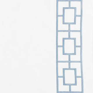 Embroidered Square Trellis Panels Set of 2 Stylish Pattern Curtain Design | Ballard Designs, Inc.