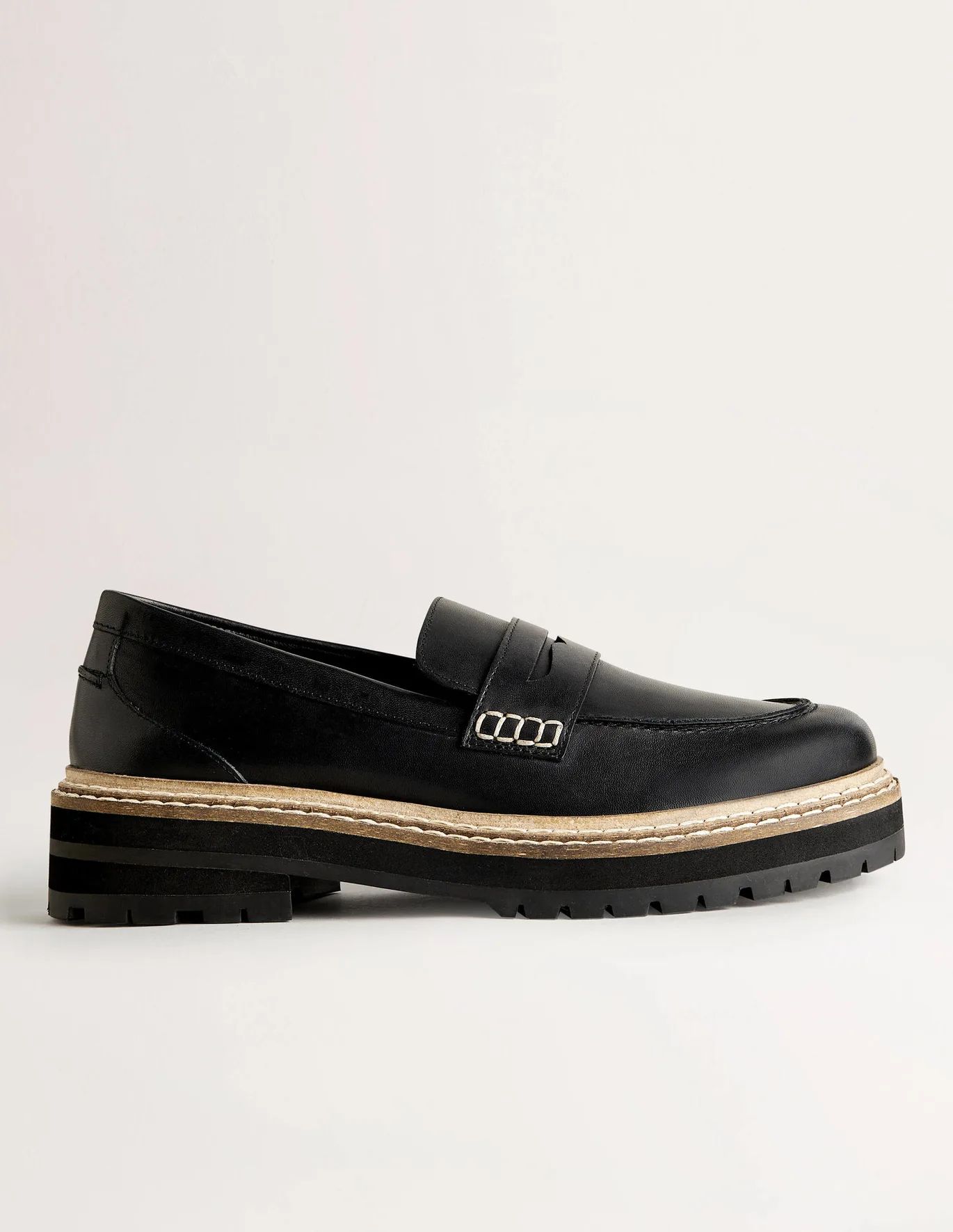 Chunky Loafers - Black | Boden (US)