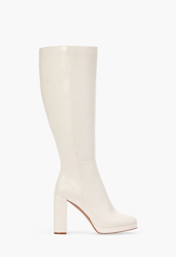 Emmaline Platform Heeled Boot | JustFab