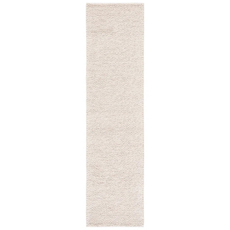 Almus Solid Color Handmade Tufted Area Rug in Beige/Ivory | Wayfair North America