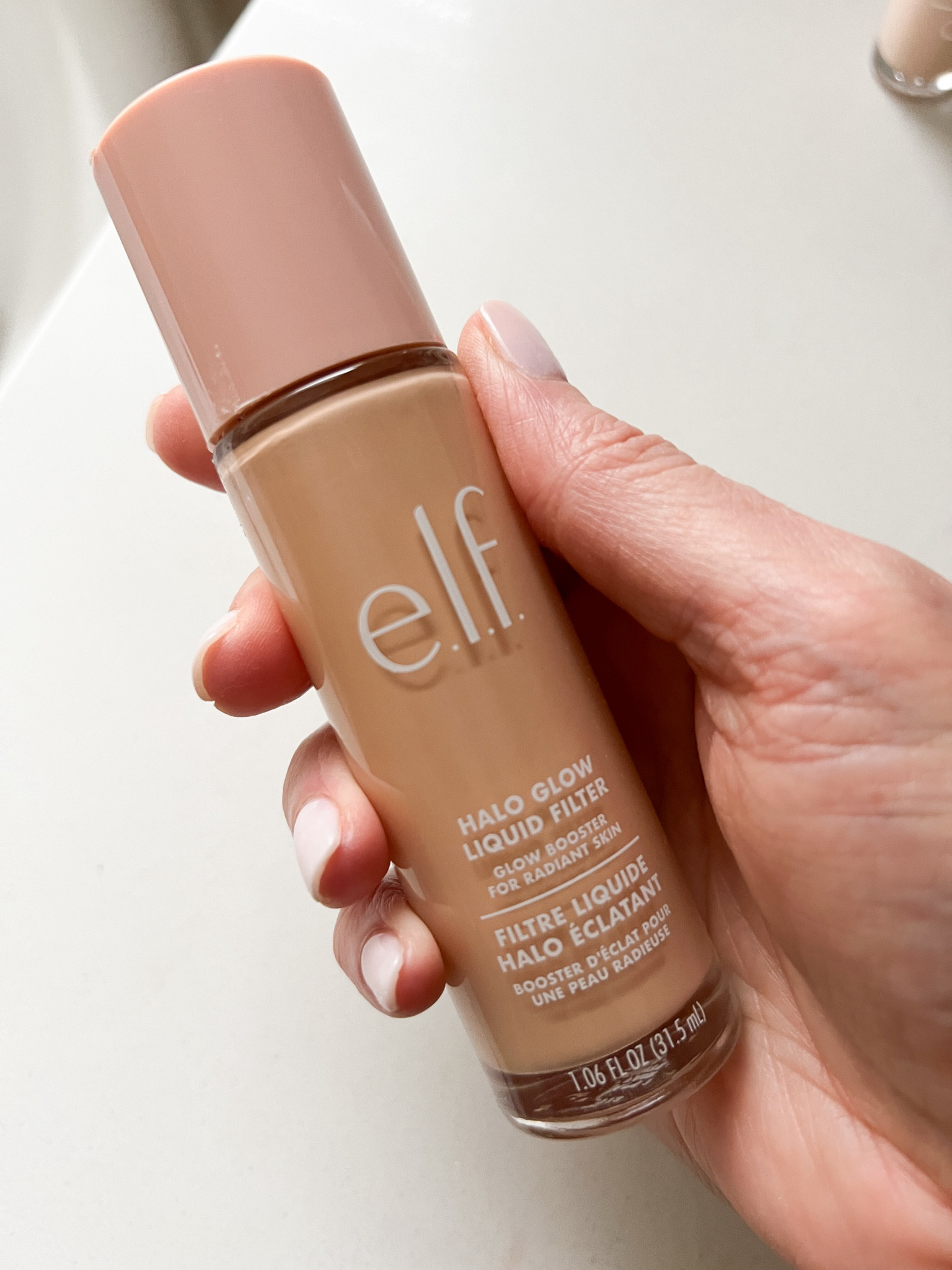 Halo glow liquid filter. 12 shades available. Complexion glow booster for a soft focus look. $14. Love! 
This shade: 1 fair neutral peach. 

#LTKSpringSale #LTKfindsunder50 #LTKbeauty