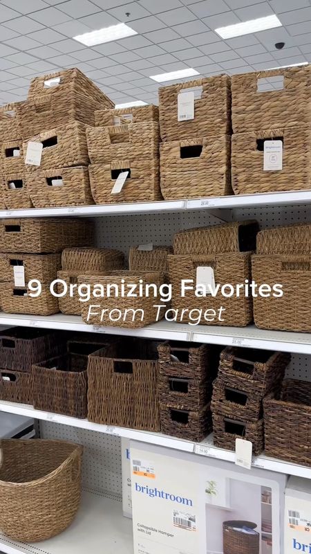 Here are some of our favorite organizing products from Target! 🖤

#LTKhome #LTKFind