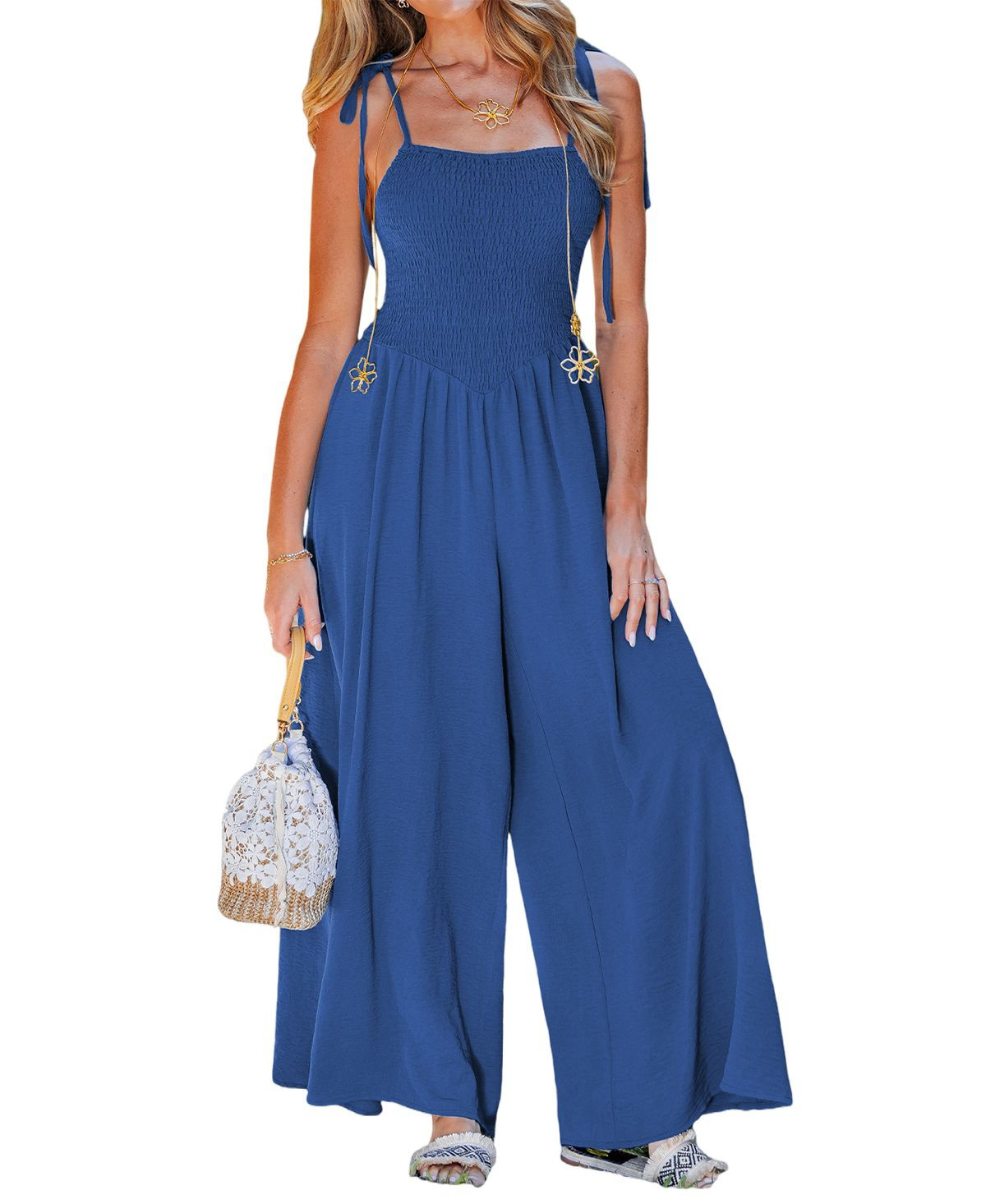 Cupshe Women's Just My Style Blue Jumpsuit - Medium blue | Macy's