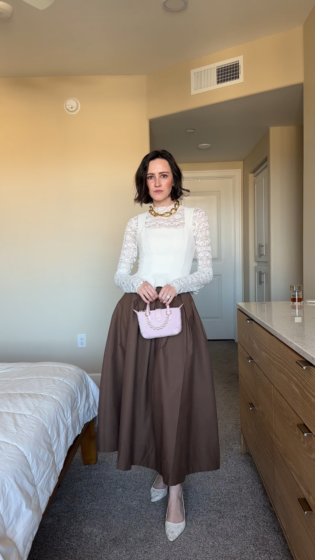 Wanted to play dress up for Wuthering Heights release day! 🤍 I absolutely loved all of Margot Robbie’s red carpet looks & was inspired to create one of my own 😍 

#LTKgrwm #LTKootd #LTKNYFW