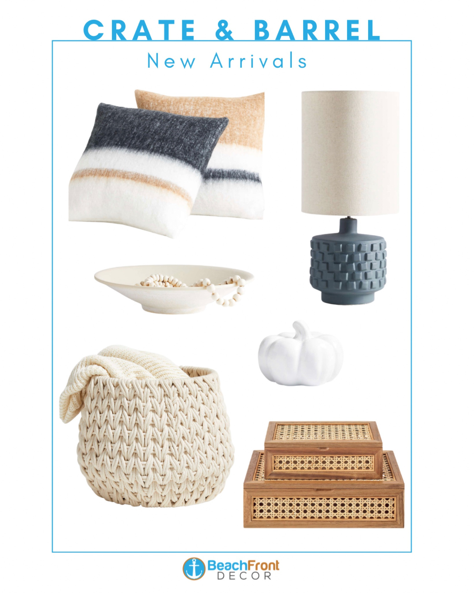 Crate & barrel decor 🤍



#LTKhome