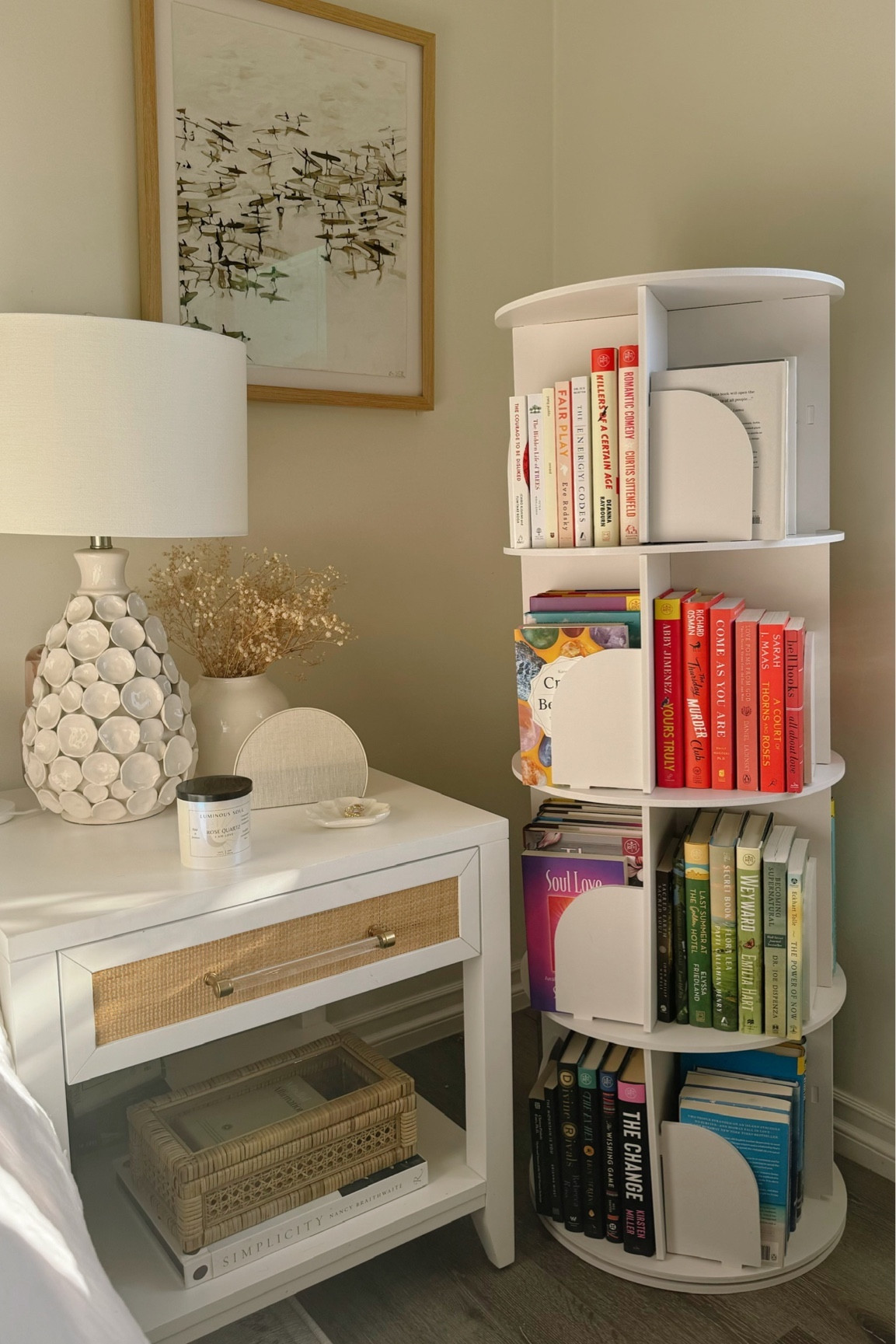 Rotating bookshelf is so nice for saving space!!

Space saving tips, furniture tips, bookshelf, bookshelves, bookshelf ideas, organization ideas, bedroom inspo

#LTKhome #LTKSeasonal #LTKfamily