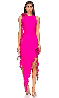 BEACH RIOT Sabine Dress in Fuchsia Peony from Revolve.com | Revolve Clothing (Global)