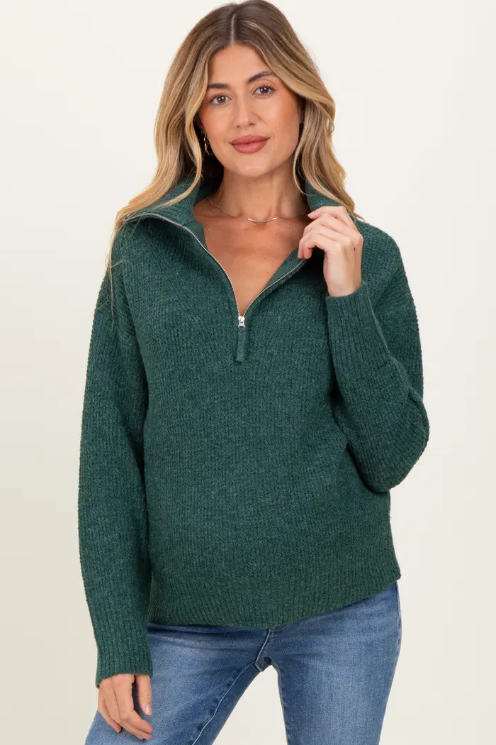 PinkBlush Half Zip Pullover Sweater | Nordstrom | Nordstrom