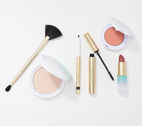 Carmindy Beauty 5 Minute Face 5-Piece Collection w/ Highlight Brush | QVC