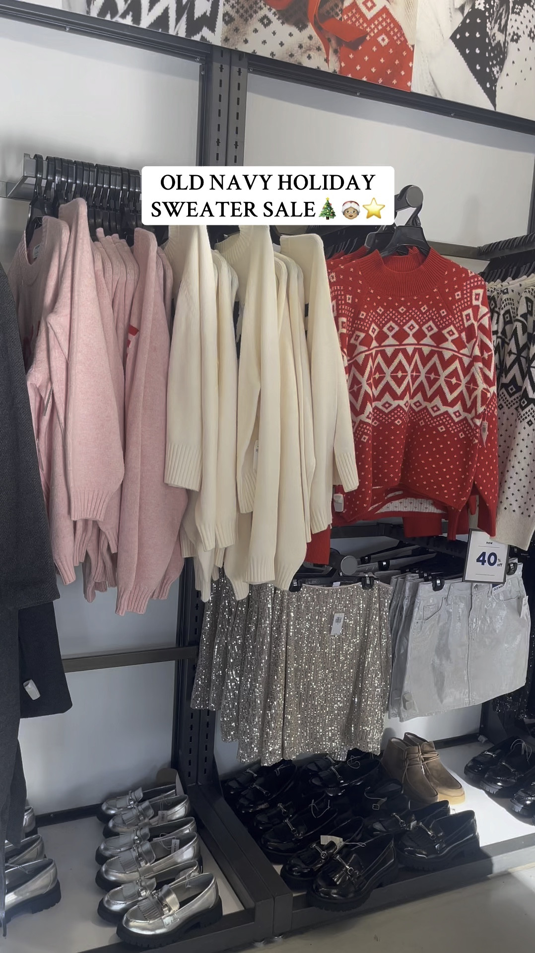 40% OFF AT OLD NAVY!!!