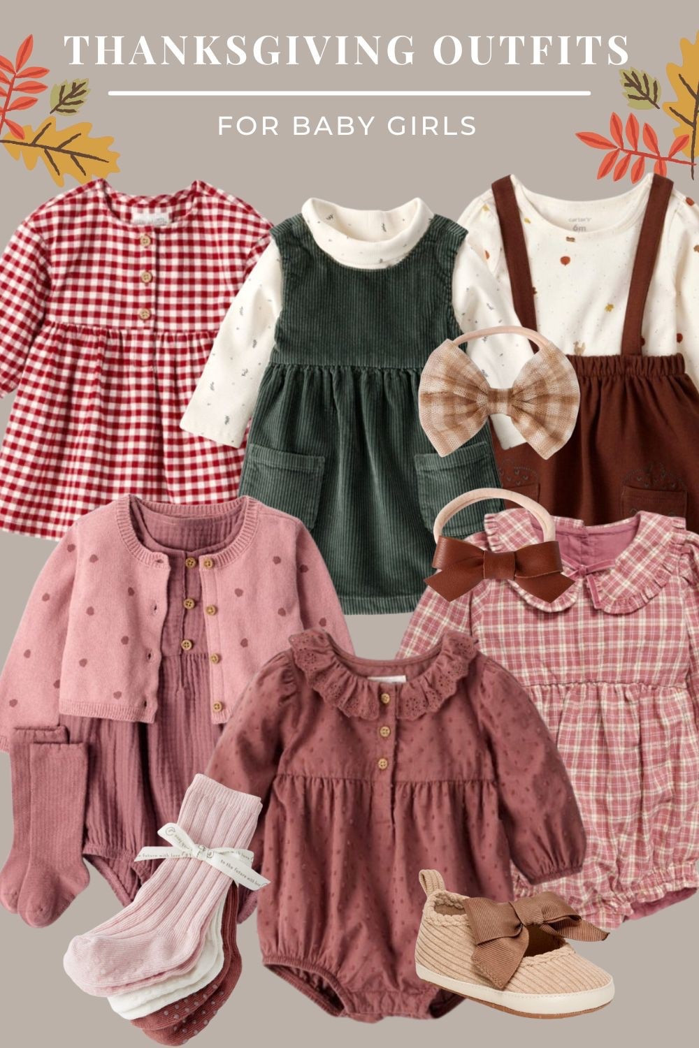 Adorable Thanksgiving Outfits for Baby Girls 

#LTKSeasonal #LTKBaby #LTKKids