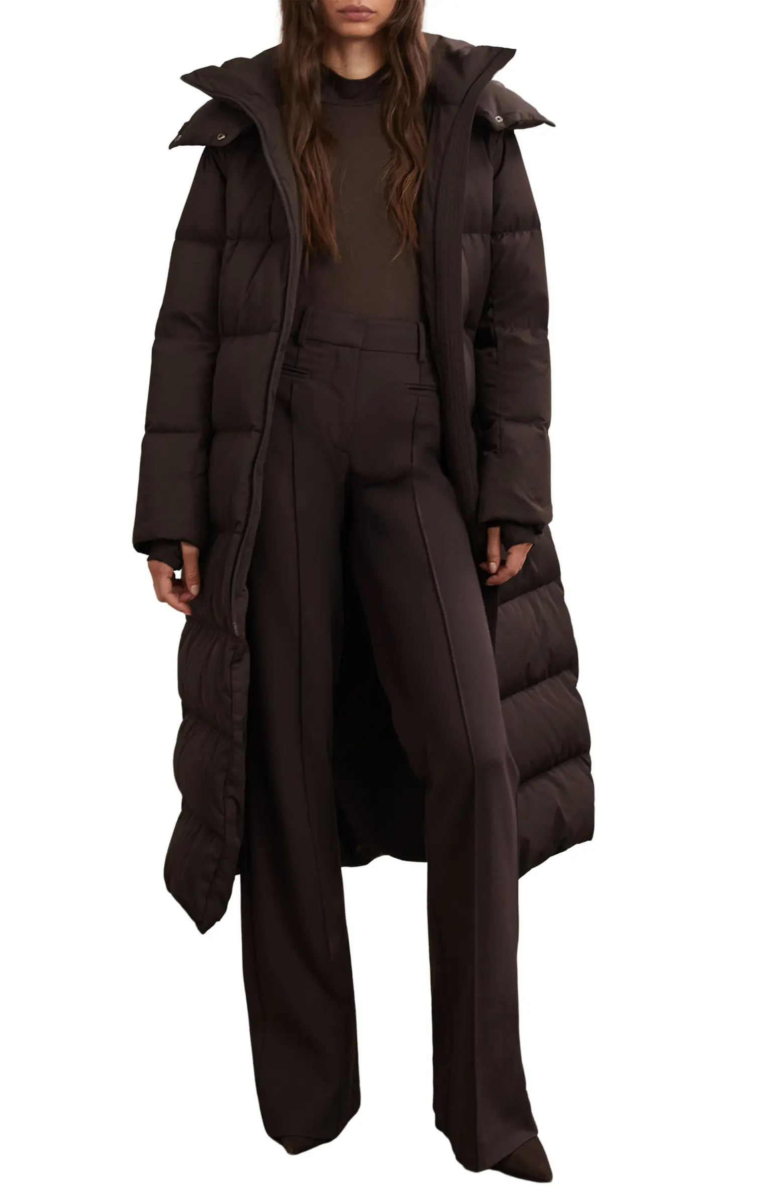 Colette Quilted Longline Puffer Jacket | Nordstrom