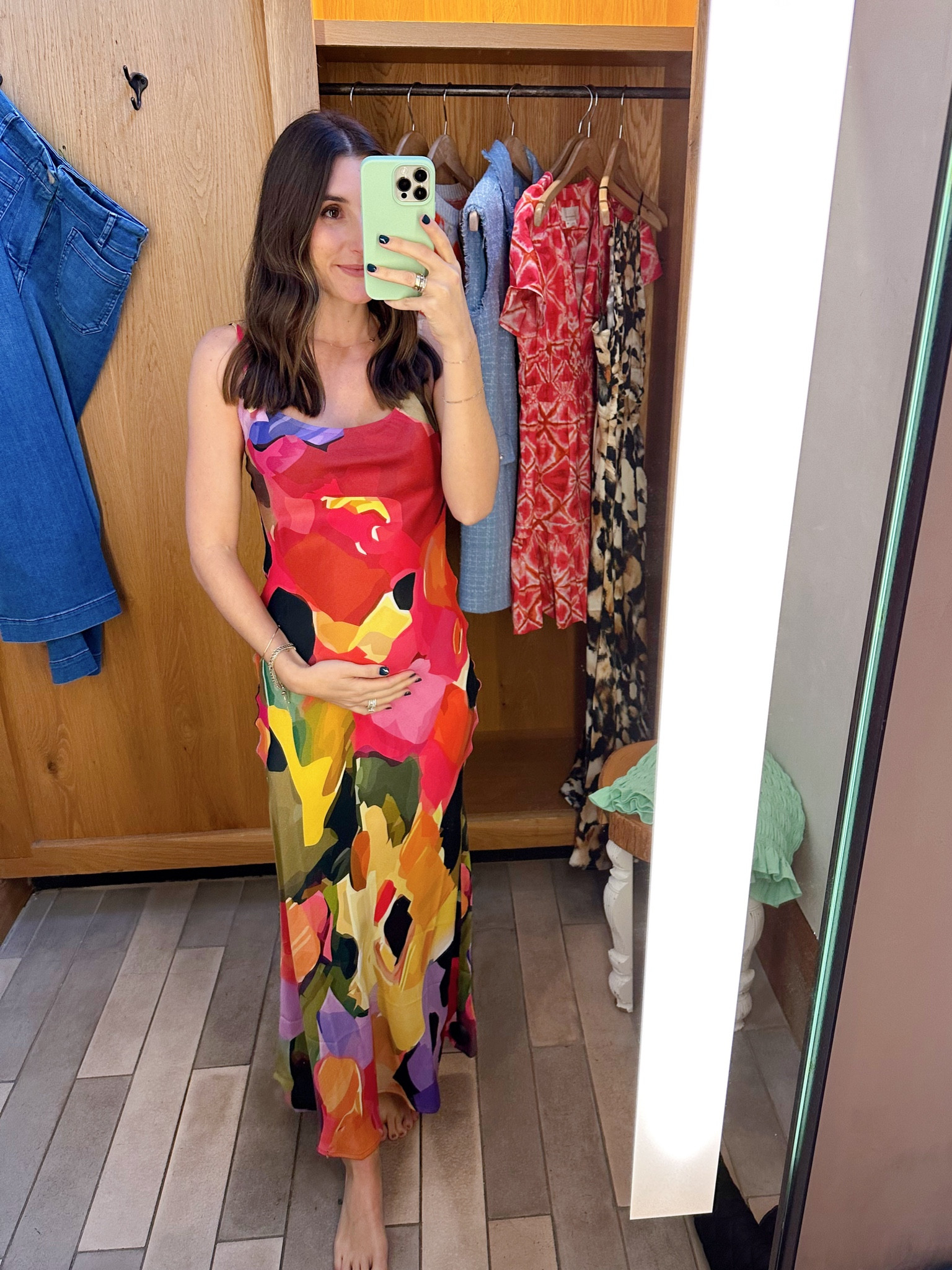 This dress came home with me for my upcoming vacation. I took a small for the growing bump! 

#LTKSeasonal #LTKbump #LTKtravel