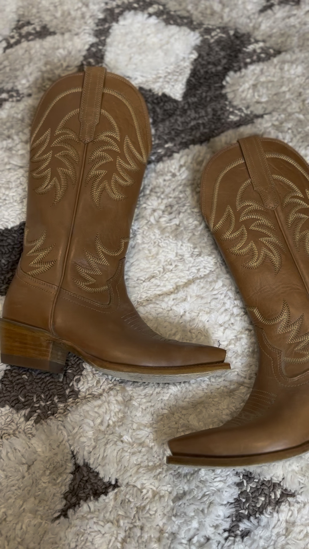 Camel brown leather cowgirl boots Tecovas 

#LTKShoeCrush #LTKWorkwear #LTKWatchNow