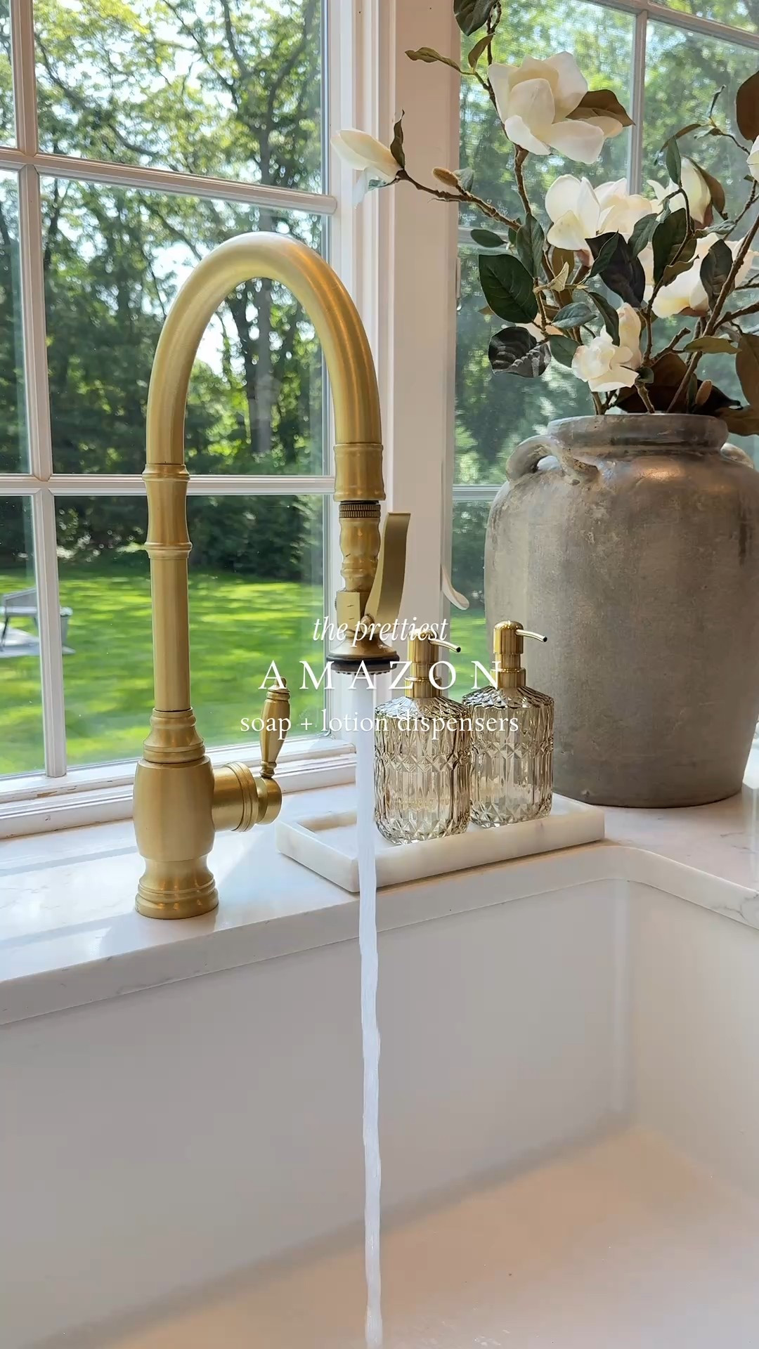 These light brown glass soap dispensers are a follower favorite, and bestseller from Amazon. ✨ It’s like jewelry for your kitchen.



#LTKHome #LTKselfcare #LTKSaleAlert