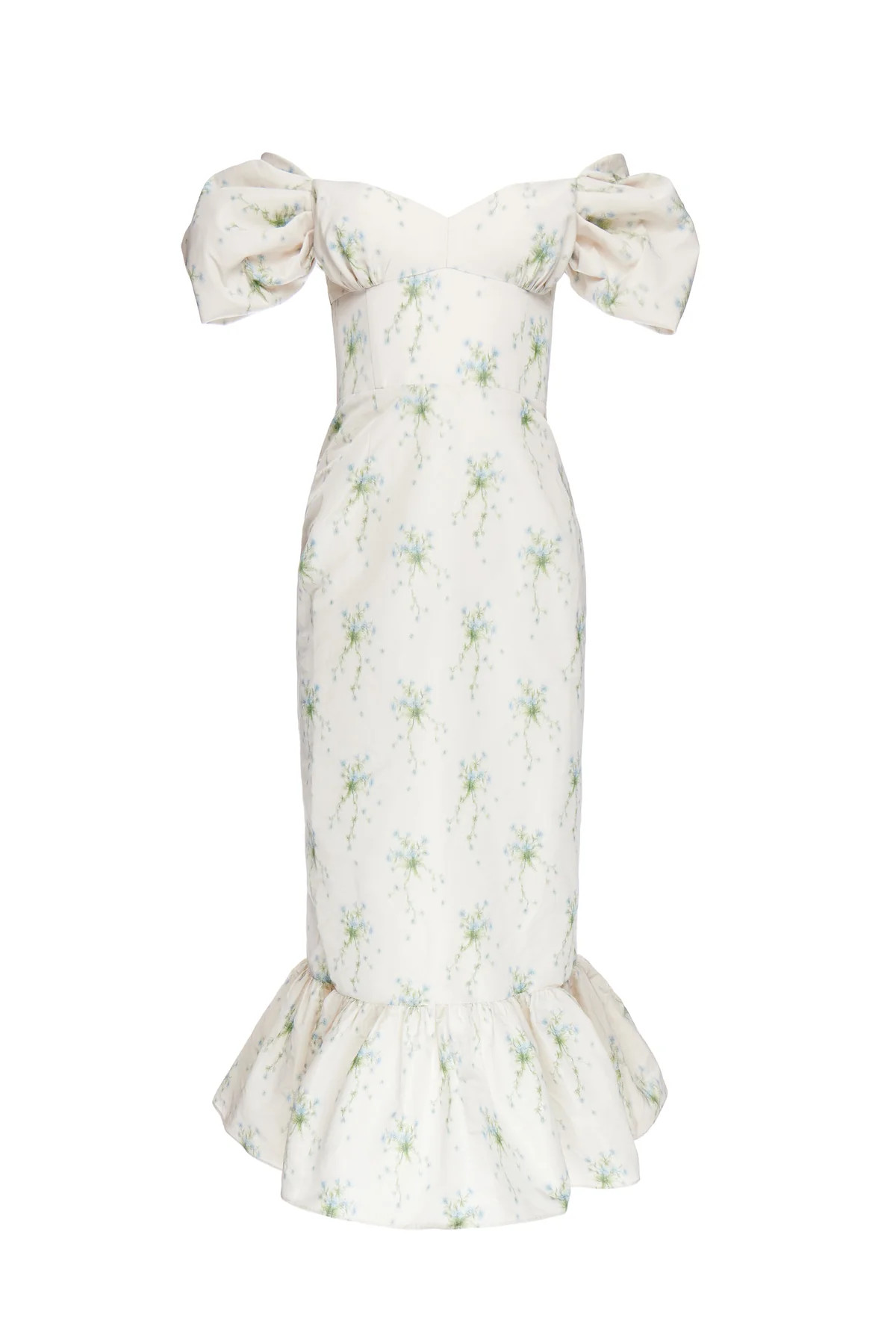 OTM Exclusive: Serena Dress in Ivory Wildflower | Over The Moon