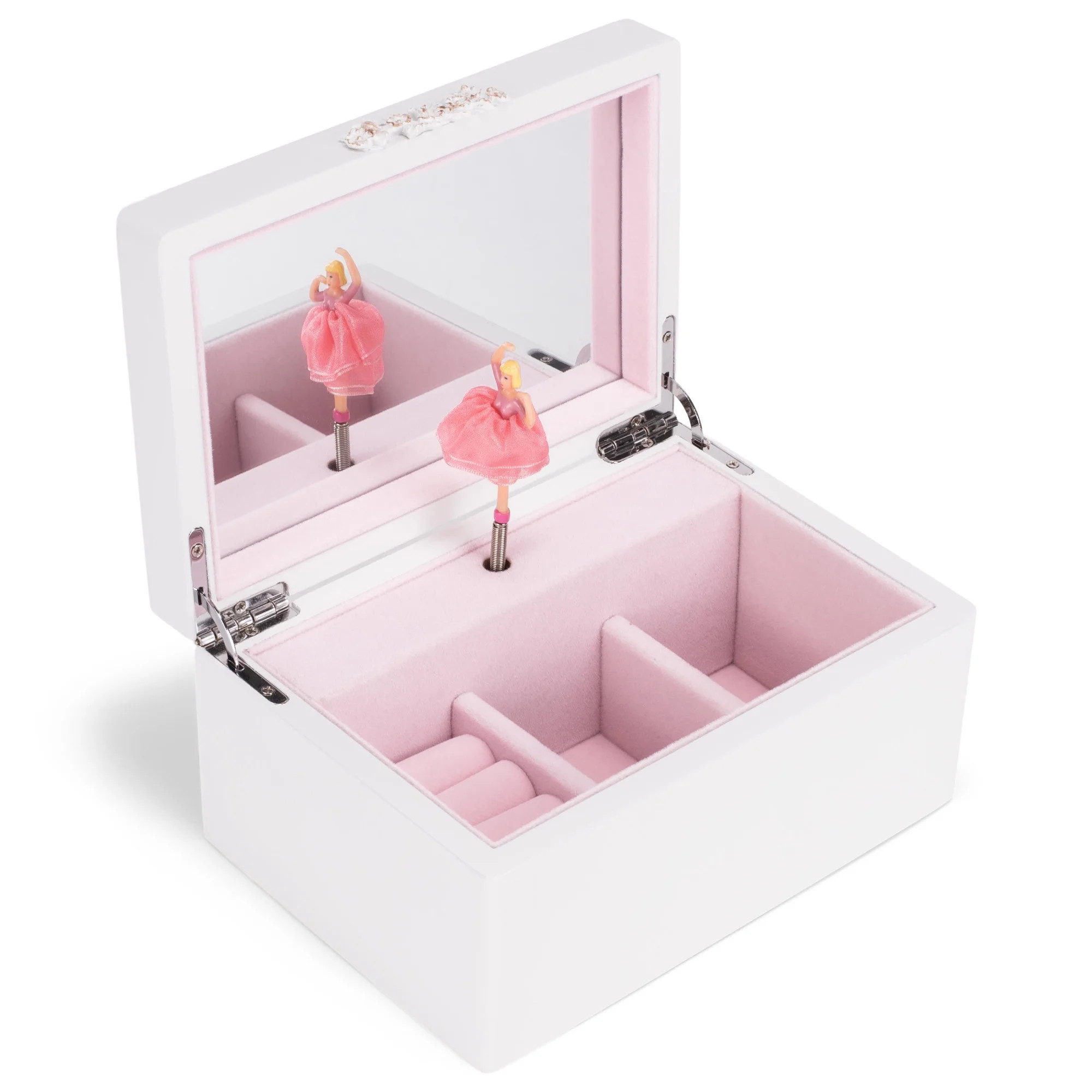 Cottage Garden Ballerina Gold Tone 7 inch Wood Musical Jewelry Box Plays Tune Dance of the Sugar ... | Walmart (US)