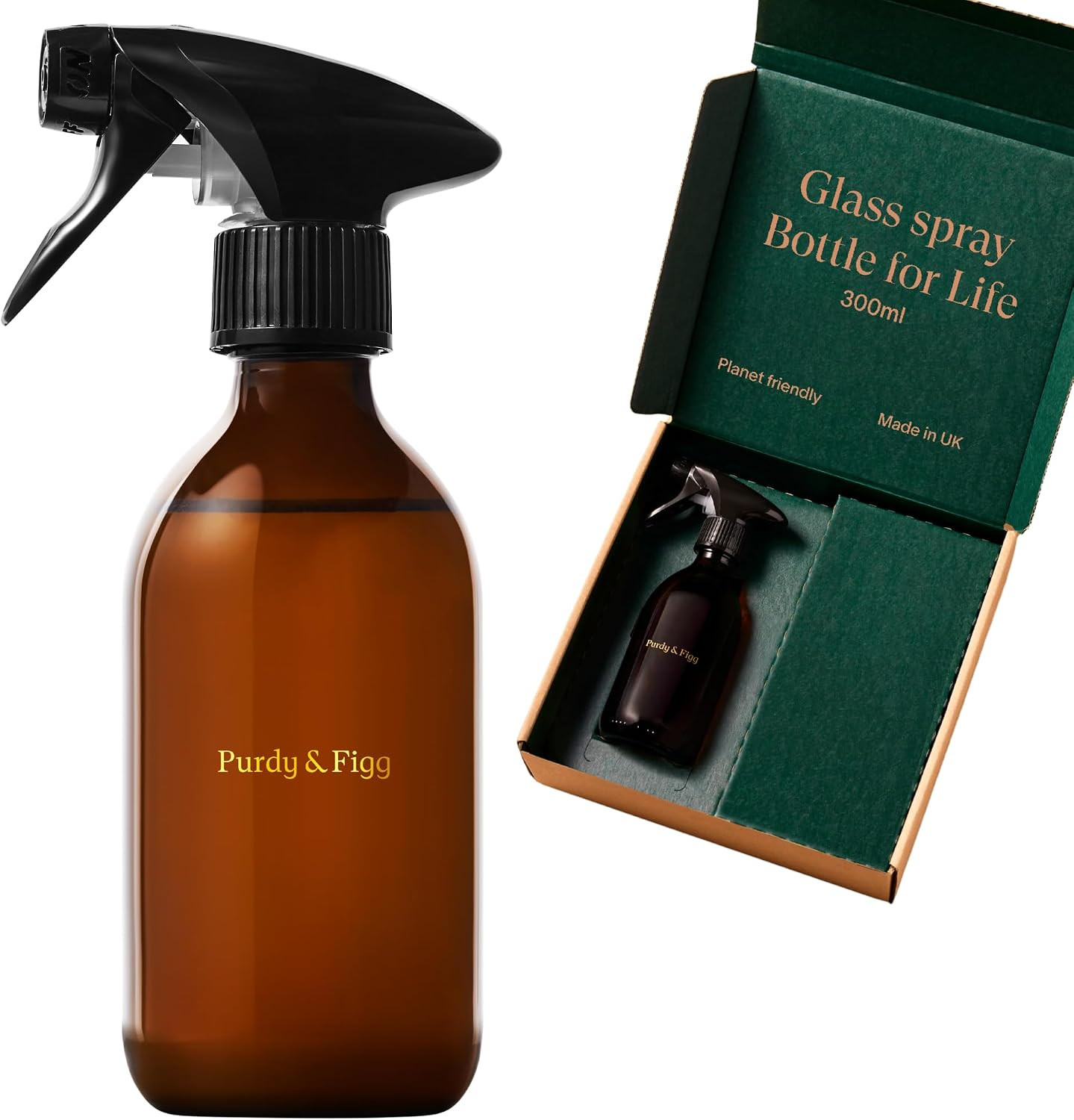 Purdy & Figg Counter Clean Bottle for Life | 300ml Refillable Spray | Amazon (UK)