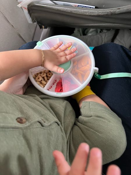 This snack tray was the MVP when flying with a toddler! It’s a toy and snack container all in one. 

#LTKbaby #LTKfamily #LTKkids