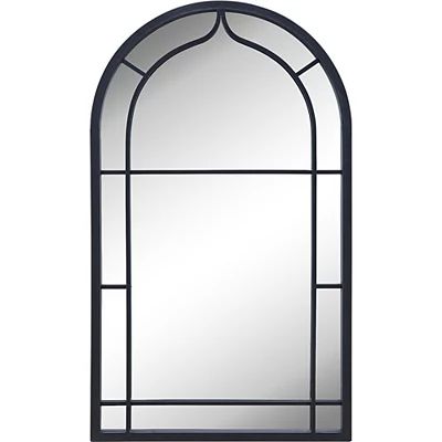 Gray Metal Arched Mirror | Kirkland's Home