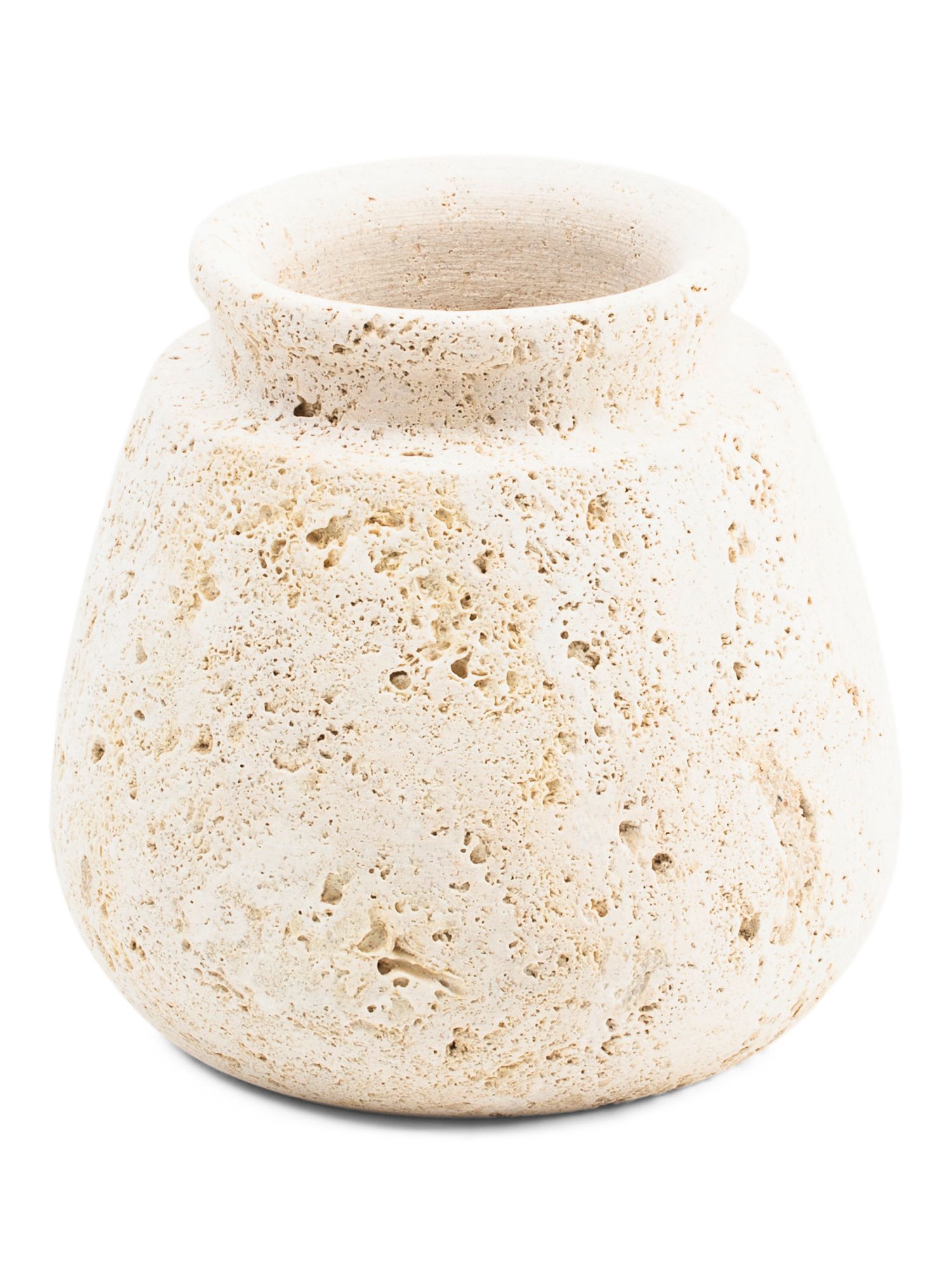 8in Travertine Stone Vase | Mother's Day Gifts | Marshalls | Marshalls