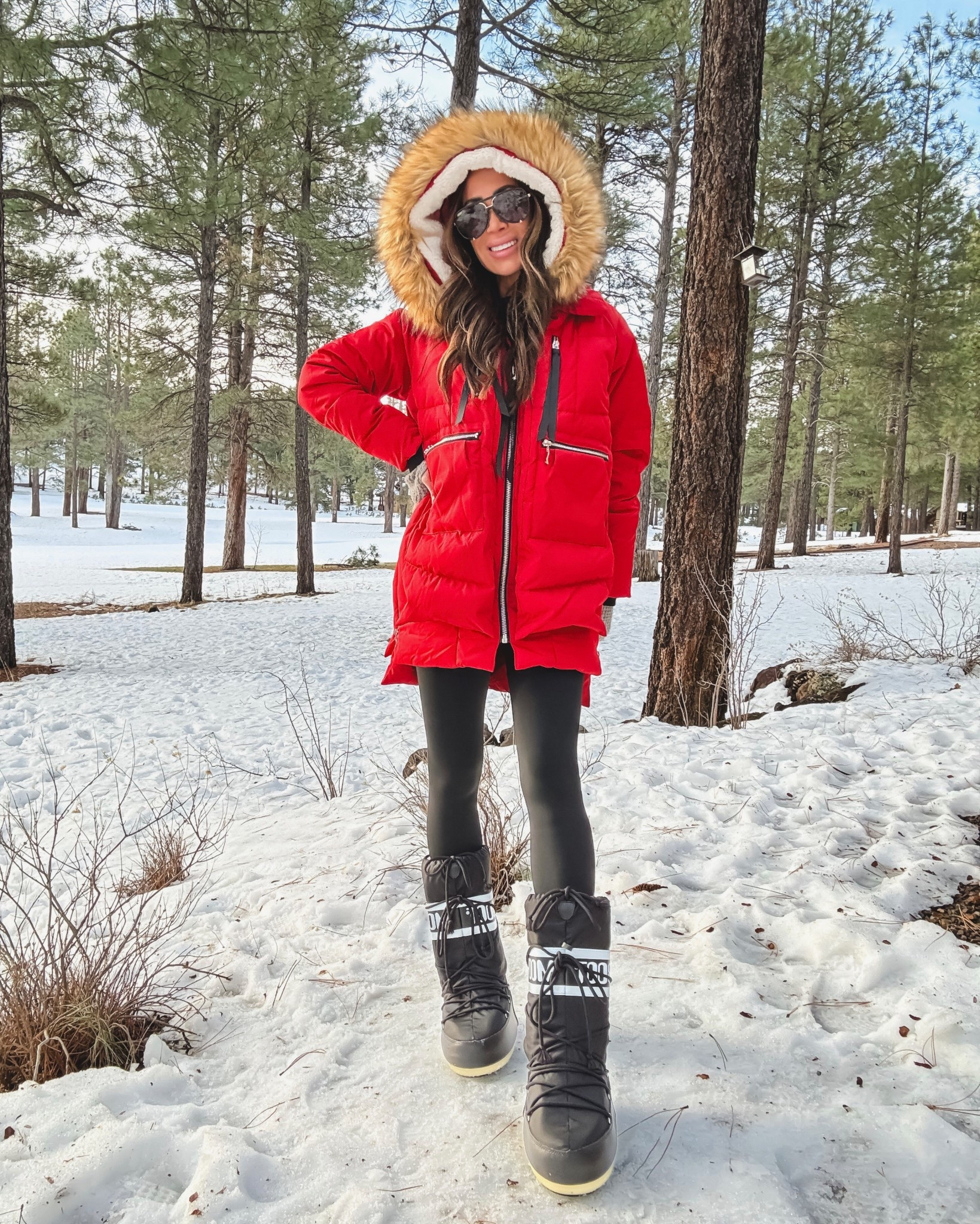 My go to cold weather coat /jacket …it’s from Amazon and I wear an xs ..it has a matching kids version that my girls have. Perfect for snow days
Under $120 - other colors on sale for $104
Fleece lined leggings on sale for $49
Cold weather days and snow activities…it’s the best coat! Leggings are on sale 
Sz small
Boots tts 


#LTKHoliday #LTKootd #LTKSeasonal