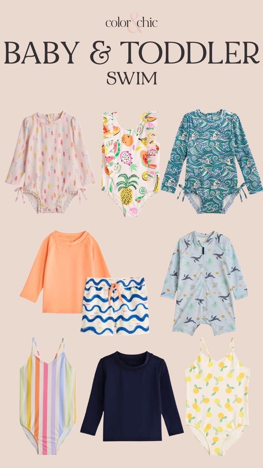 Baby and toddler swim that I adore for my girls from @quince! Such fun prints and styles for the spring and summer. Available in newborn sizes up to 5T. Perfect for vacations, too!
#quincepartner


#LTKSwim #LTKKids #LTKBaby