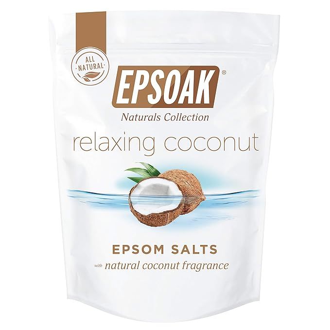 Epsoak Epsom Salt Naturals Collection - Relaxing Coconut 2 lbs. | Amazon (US)