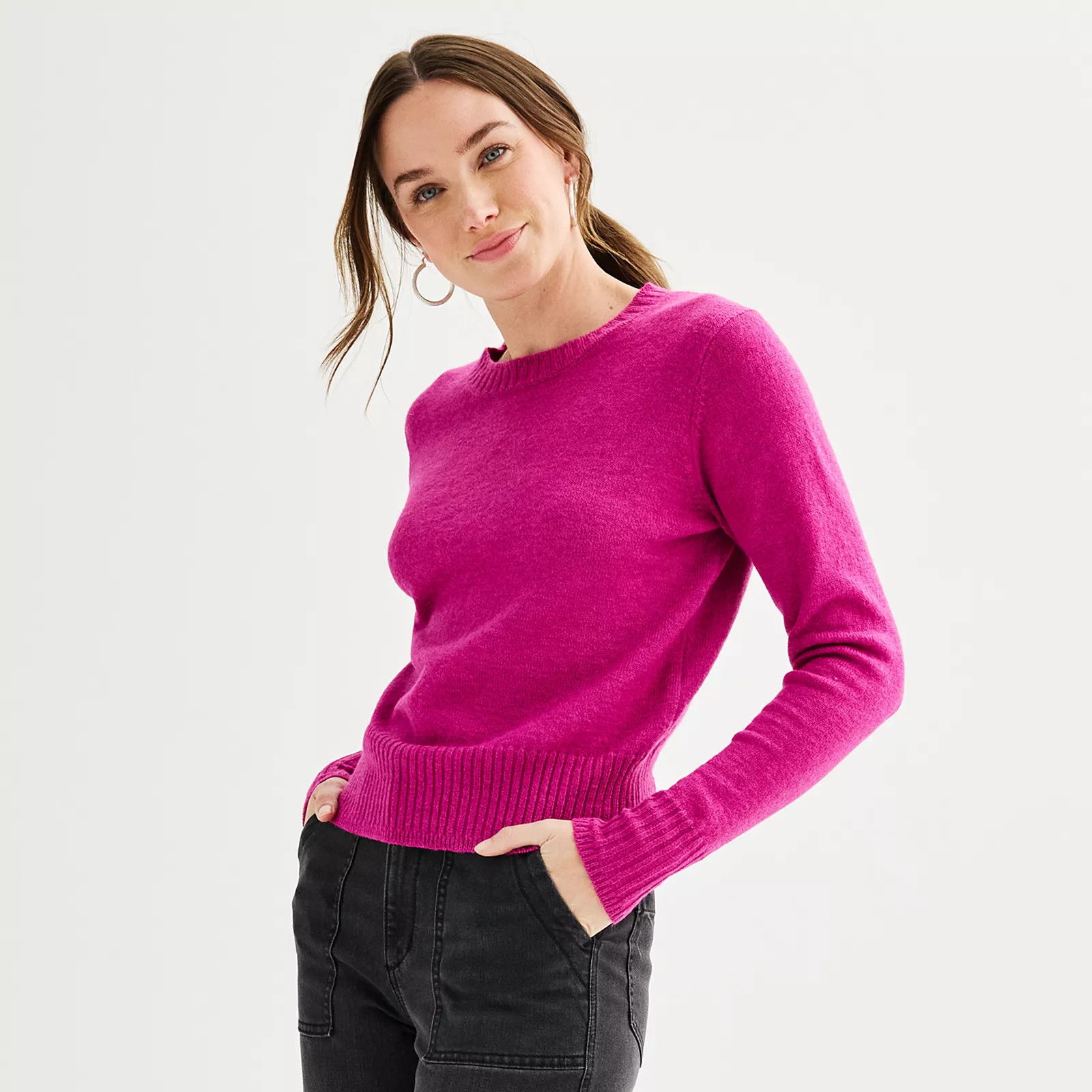 Women's Sonoma Goods For Life® Crewneck Sweater | Kohl's