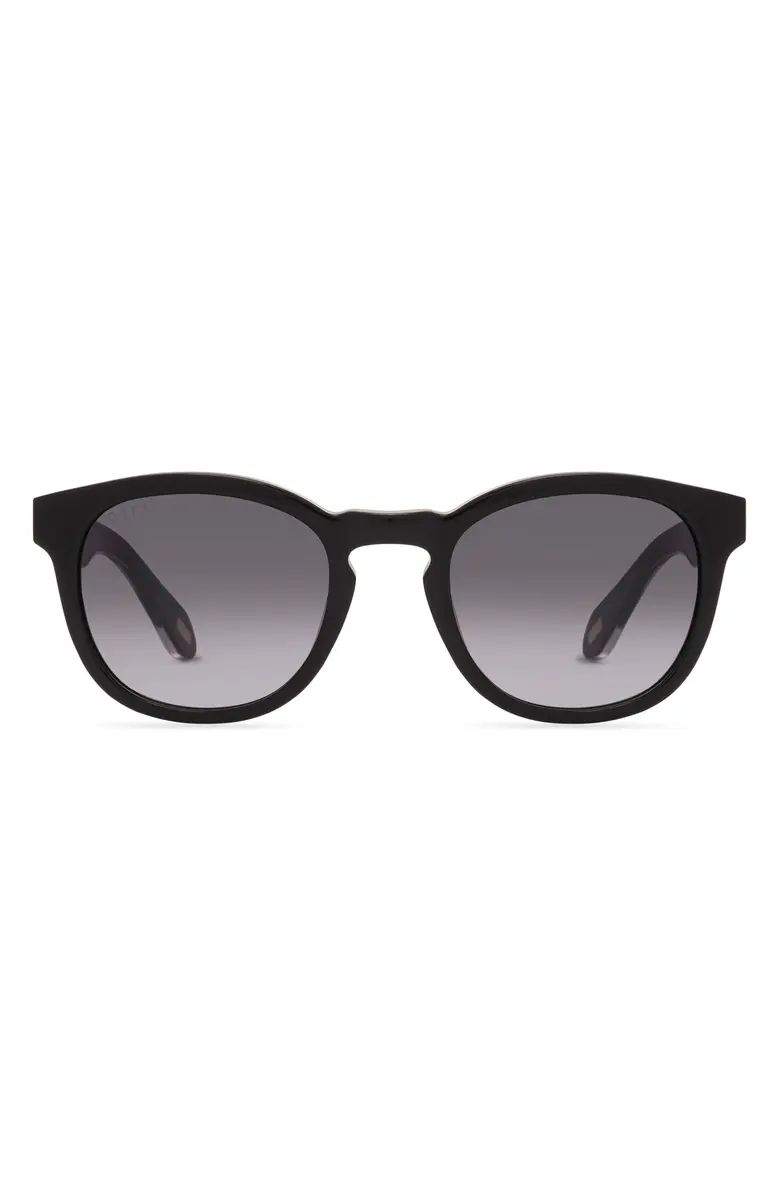 Evan 50mm Gradient Polarized Round Sunglasses | Nordstrom | Nordstrom