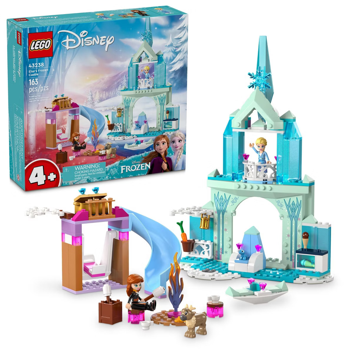 LEGO Disney Frozen Elsa's Frozen Princess Castle Toy 43238 | Target