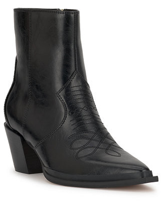Women's Helvona Western Ankle Booties | Macy's