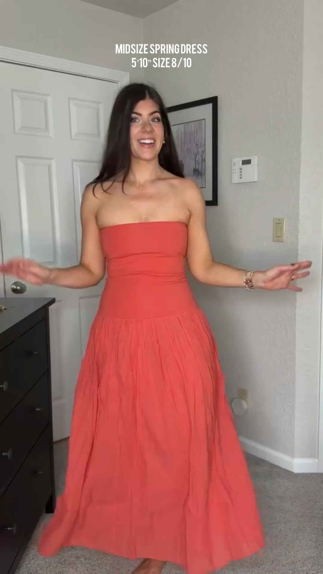 Realistic midsize spring dress! In a medium strapless convertible dress- size up if in between

Spring dresses, midsize dress, vacation, resort style, spring break, casual dress, easy outfit, midsize style

#LTKOver40 #LTKMidsize #LTKSeasonal