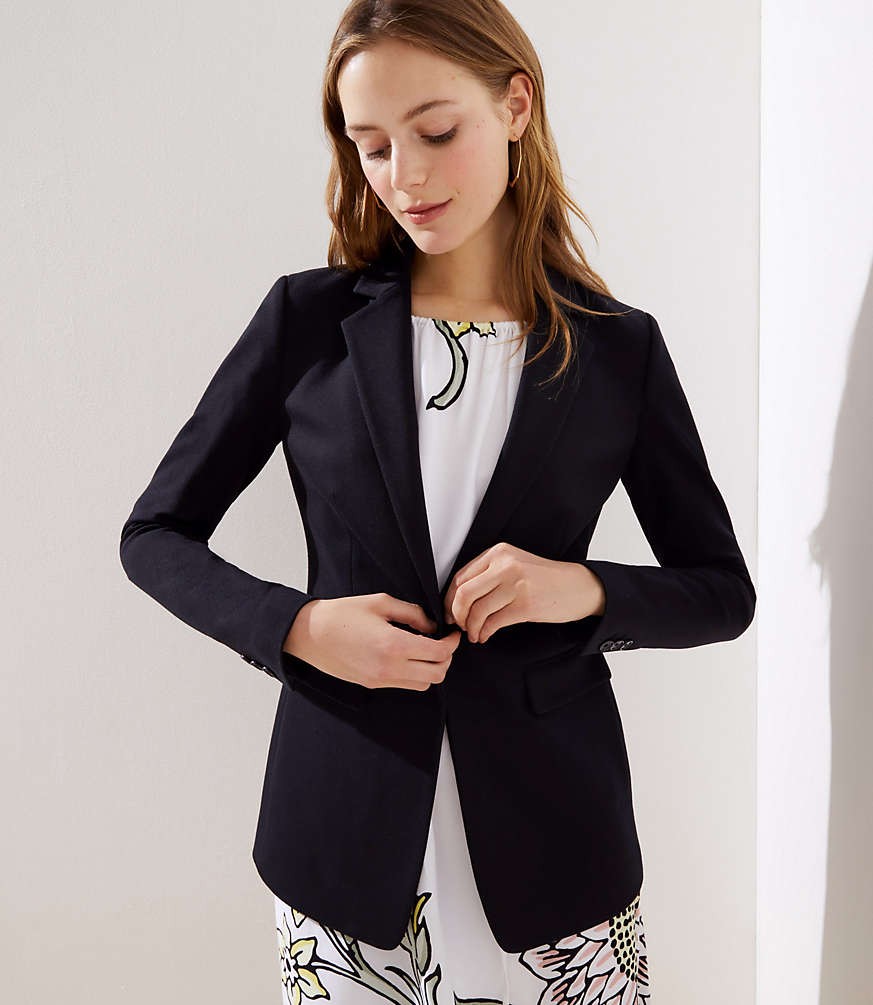 Knit Modern Blazer | LOFT | LOFT