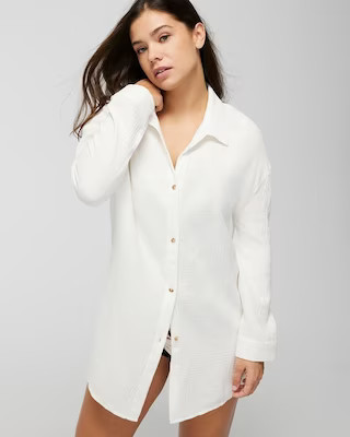 Button-Up Cover-Up | SOMA