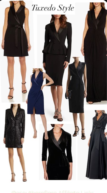 Classic Tuxedo Style Dresses, holiday, party Dresses, Nordstrom 

#LTKparties #LTKHoliday #LTKstyletip