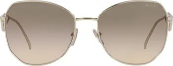 57mm Gradient Round Sunglasses | Nordstrom