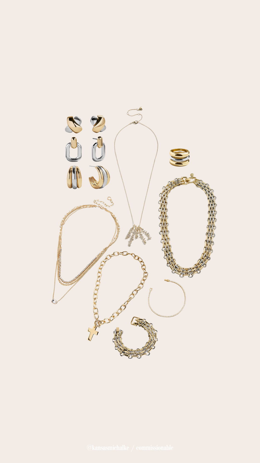 trending: mixed metal jewelry  

 #LTKGiftGuide #LTKHoliday #LTKSeasonal